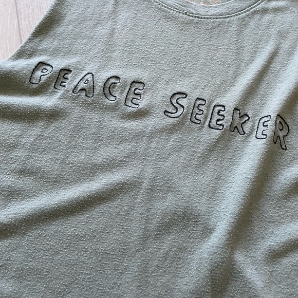 Spiritual Gangster Peace Seeker Muscle Tank Sz Small - Picture 4 of 4